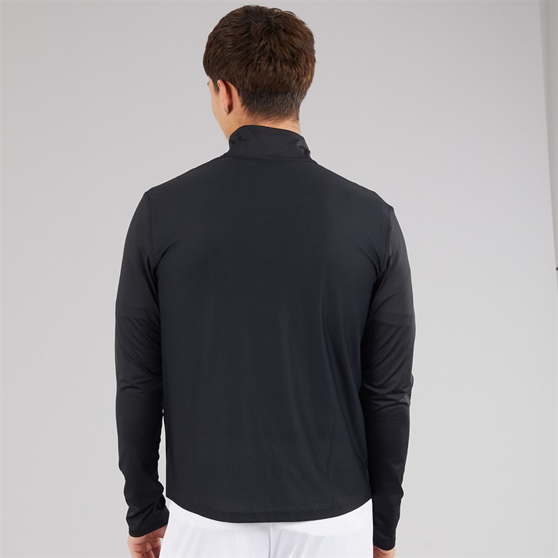 adidas Womens Own The Run 1/2 Zip Running Top Black