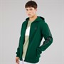 adidas Mens Future Icons 3-Stripes Full Zip Hoodie Collegiate Green