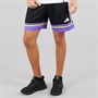 adidas Mens Squadra 25 Shorts Black/Purple Rush/Semi Solar Slime