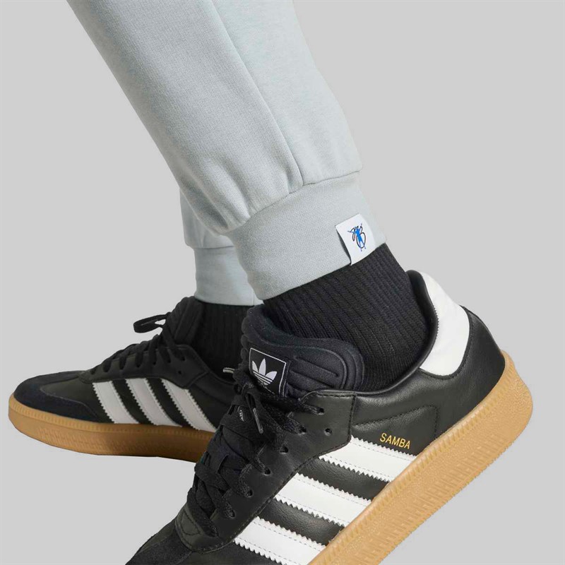 adidas Junior Boys Jude Bellingham Graphic Joggers Light Grey