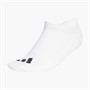adidas Womens Golf Comfort Low Trainer Socks White