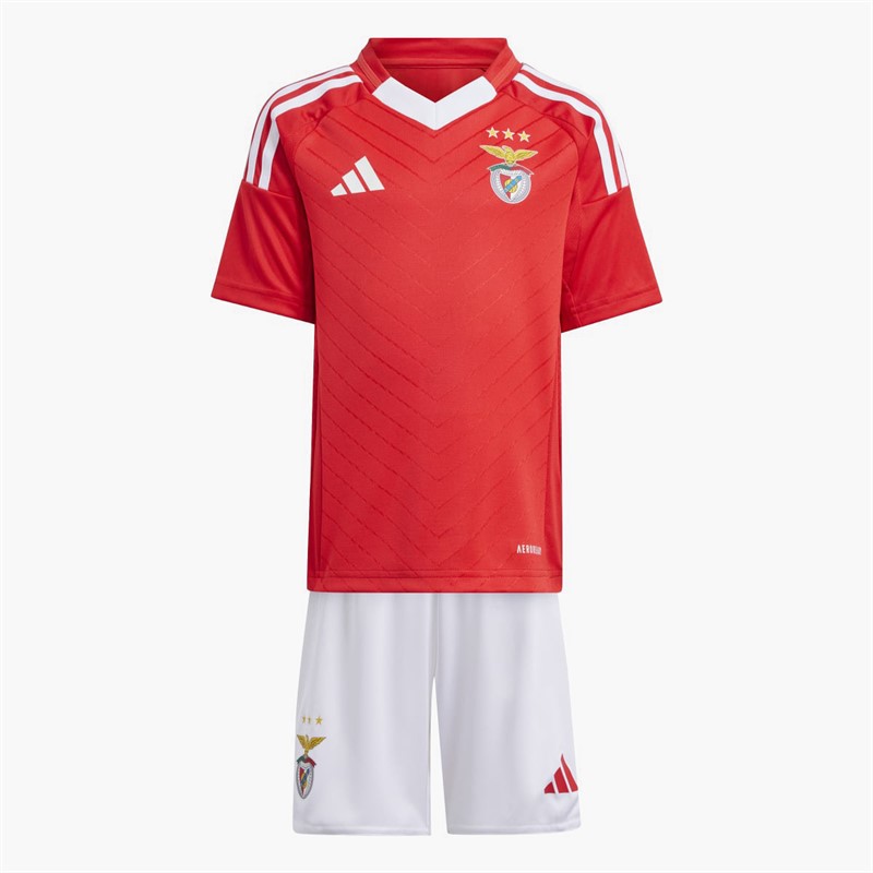 adidas Kids SLB Benfica FC 24/25 No Sponser Home Mini Kit Benfica Red