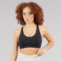 adidas Womens All Me Medium Support Bra Tank Top Black