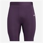 adidas Mens Techfit Tight Shorts Aurora Plum