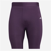 adidas Mens Techfit Tight Shorts Aurora Plum