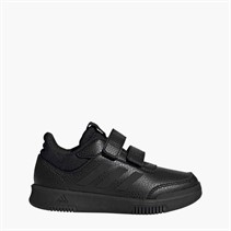 adidas Junior Tensaur Hook And Loop Velcro Trainers Core Black/Core Black/Grey Six