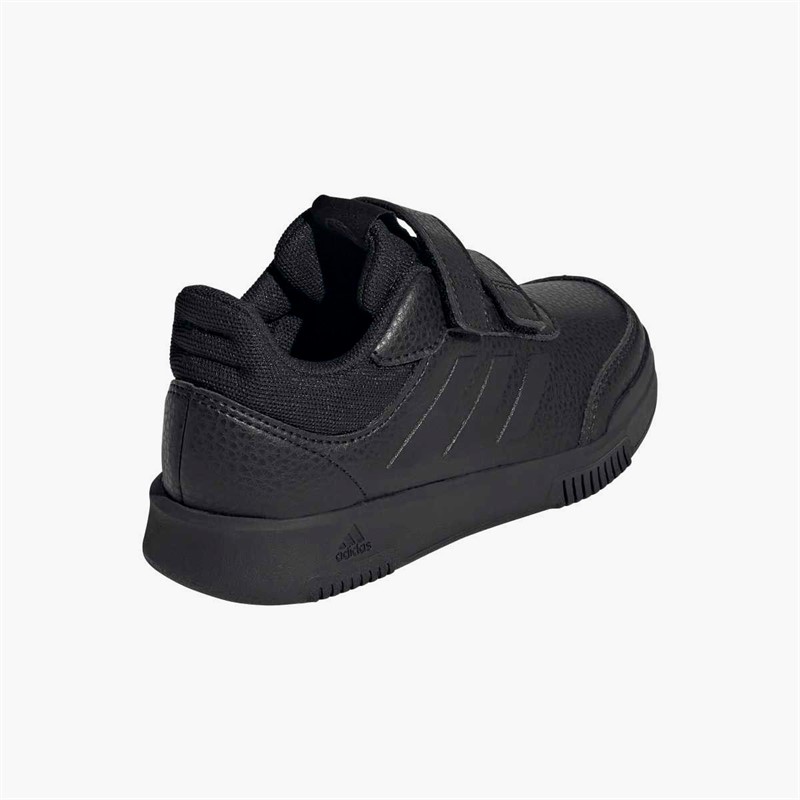 adidas Junior Tensaur Hook And Loop Velcro Trainers Core Black/Core Black/Grey Six