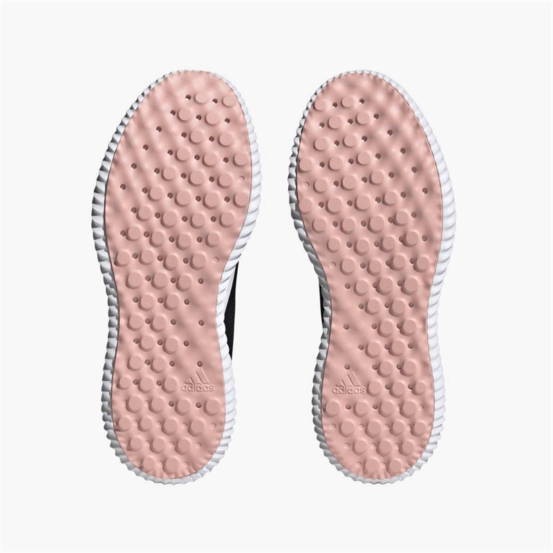 adidas Mens Alphacomfy Trainers Core Black/Cloud White/Clear Pink