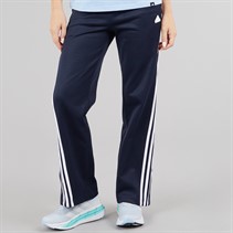 adidas Womens Iconic Wrapping 3-Stripes Snap Track Pants Legend Ink/White
