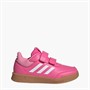 adidas Junior Girls Tensaur Hook And Loop Velcro Trainers Pulse Magenta/Cloud White/Bliss Pink
