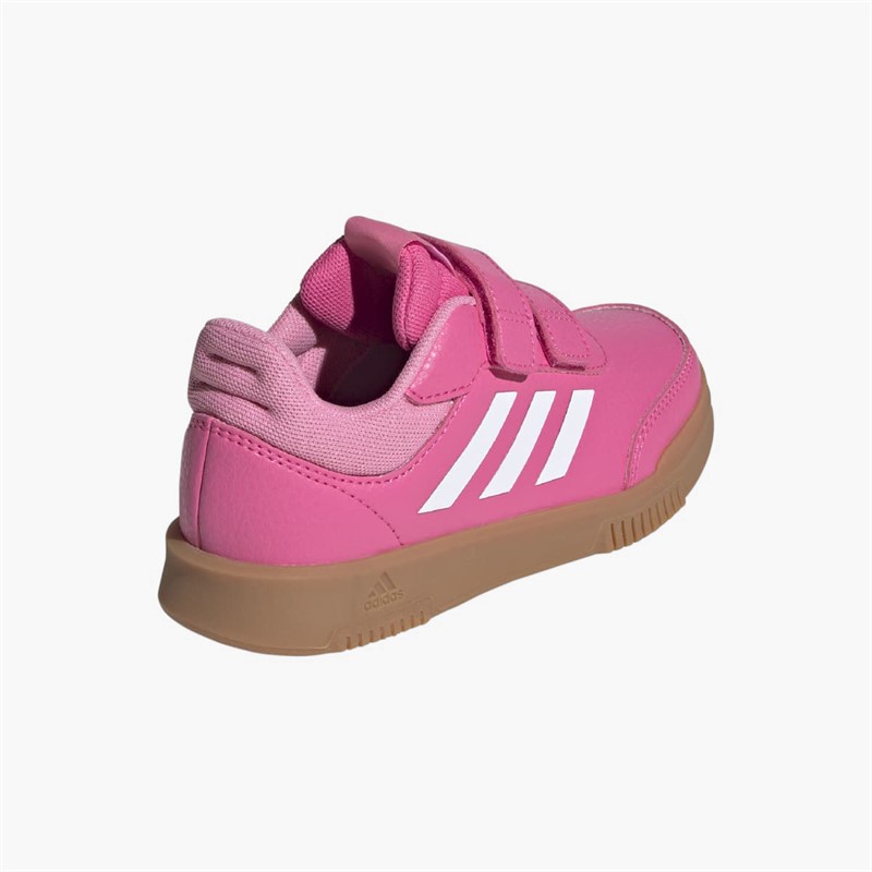 adidas Junior Girls Tensaur Hook And Loop Velcro Trainers Pulse Magenta/Cloud White/Bliss Pink
