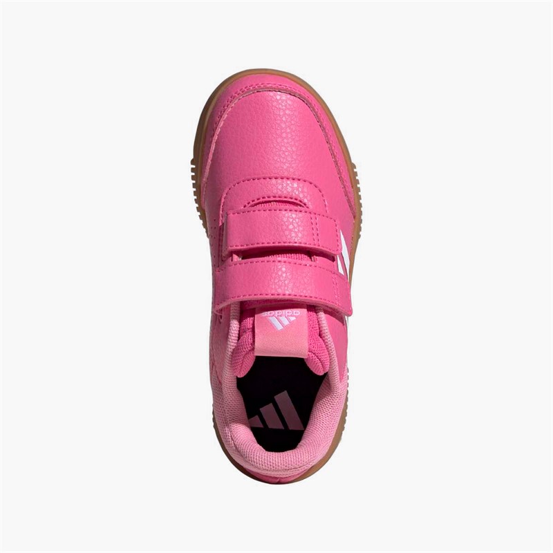 adidas Junior Girls Tensaur Hook And Loop Velcro Trainers Pulse Magenta/Cloud White/Bliss Pink