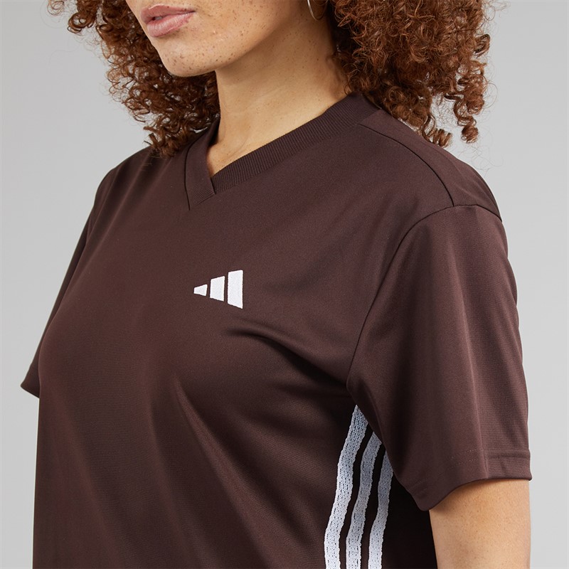 adidas Womens Sport Craft Shift Dress Shadow Brown