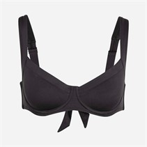 adidas Womens Essentials Bikini Top Black/White