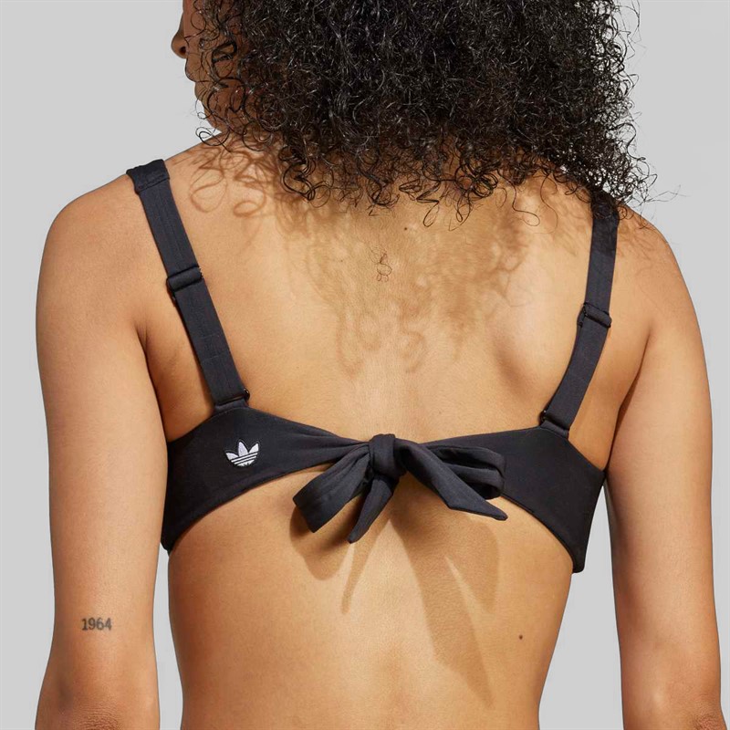 adidas Womens Essentials Bikini Top Black/White