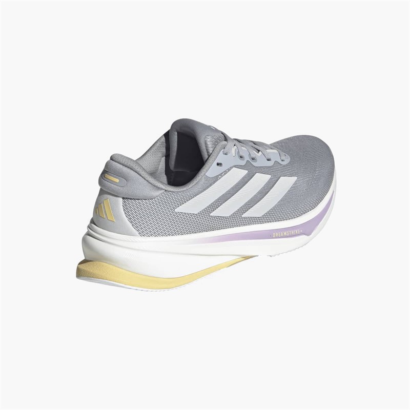 adidas Womens Supernova Rise 2 Neutral Running Shoes Halo Silver/Dash Grey/Powder Plum