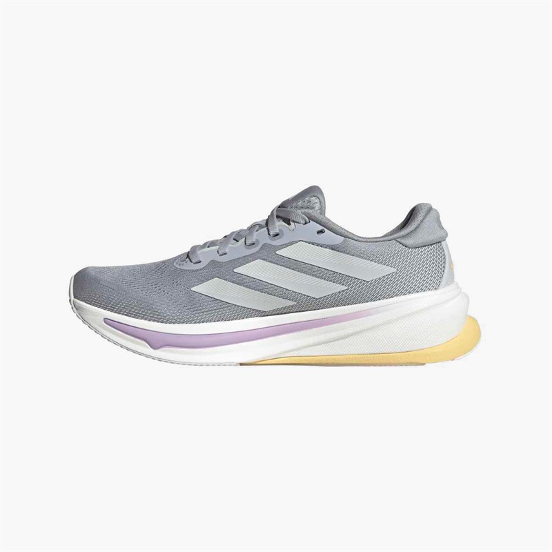 adidas Womens Supernova Rise 2 Neutral Running Shoes Halo Silver/Dash Grey/Powder Plum
