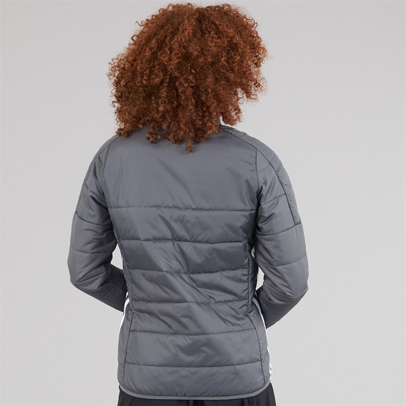 adidas Womens Puffer Golf Jacket Grey