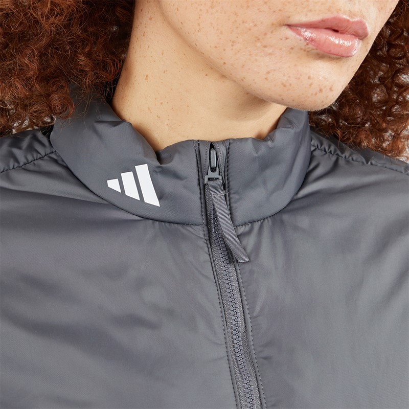 adidas Womens Puffer Golf Jacket Grey