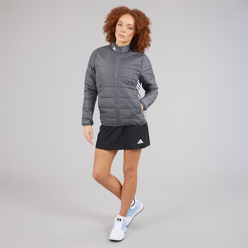 adidas Womens Puffer Golf Jacket Grey