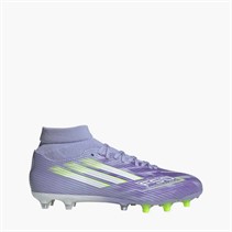 adidas Womens F50 Sparkfusion League FG/AG Firm Ground/Artificial Ground Football Boots Violet Tone/Lucid Lemon/Purple Rush