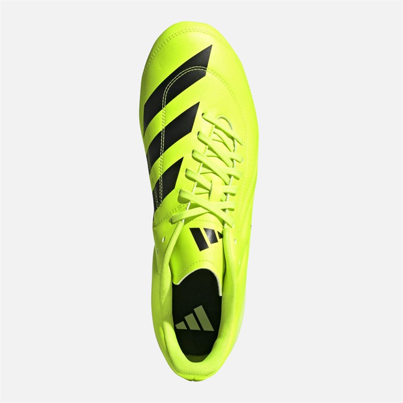 adidas Mens RS15 FG Firm Ground Rugby Boots Lucid Lemon/Core Black/Hi-Res Yellow