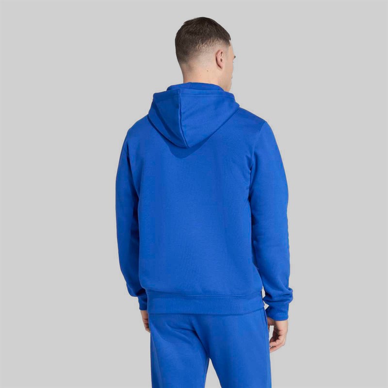 adidas Mens Messi Logo Hoodie Royal Blue