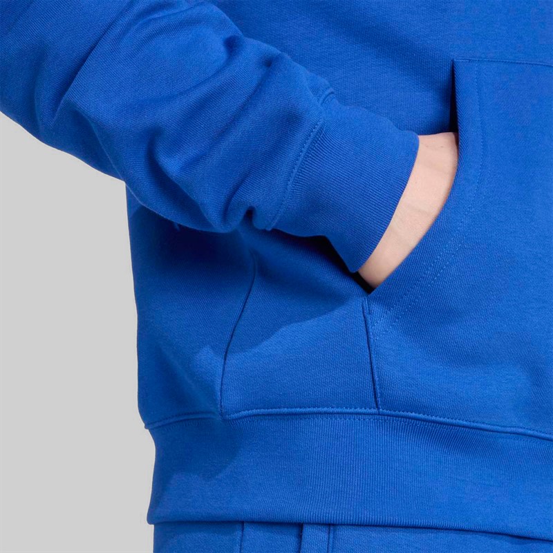 adidas Mens Messi Logo Hoodie Royal Blue