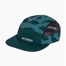adidas Mens Terrex Climacool Five Panel Cap Aurora Ivy/Preloved Teal/White