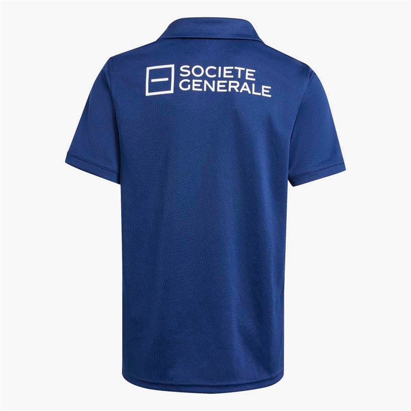 adidas Junior FFR France Rugby 24/25 Home Jersey Dark Blue