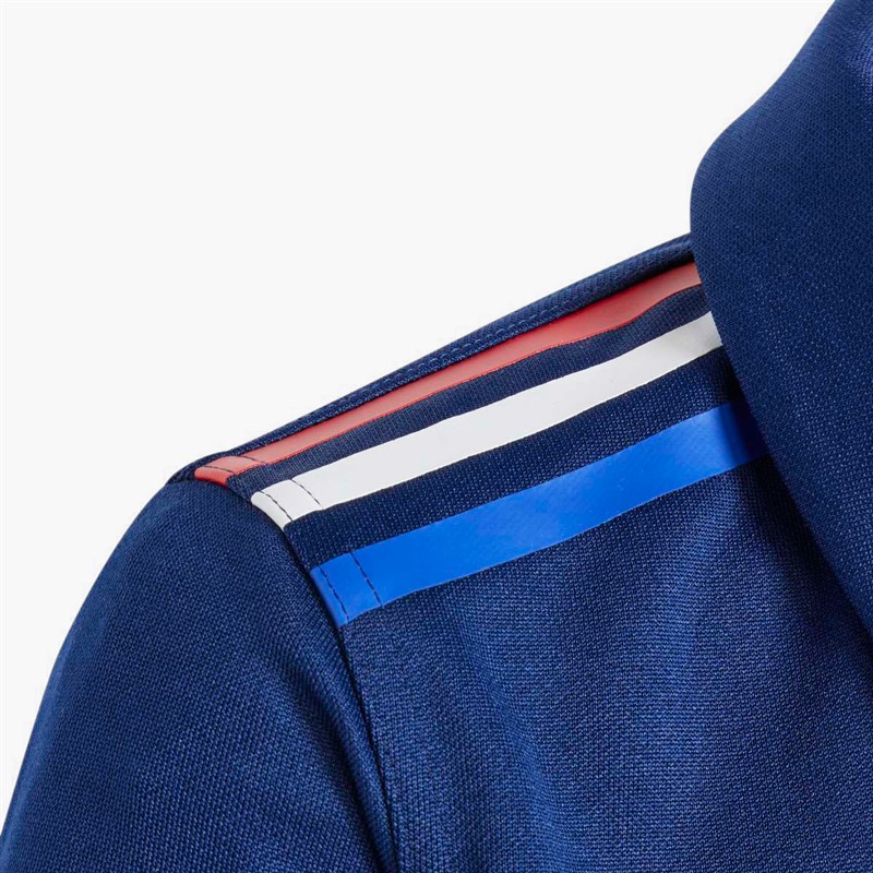 adidas Junior FFR France Rugby 24/25 Home Jersey Dark Blue