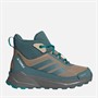 adidas Junior Terrex Trailmaker 2 Mid Rain.Rdy Waterproof Hiking Boots Cardboard/Preloved Teal/Pure Teal