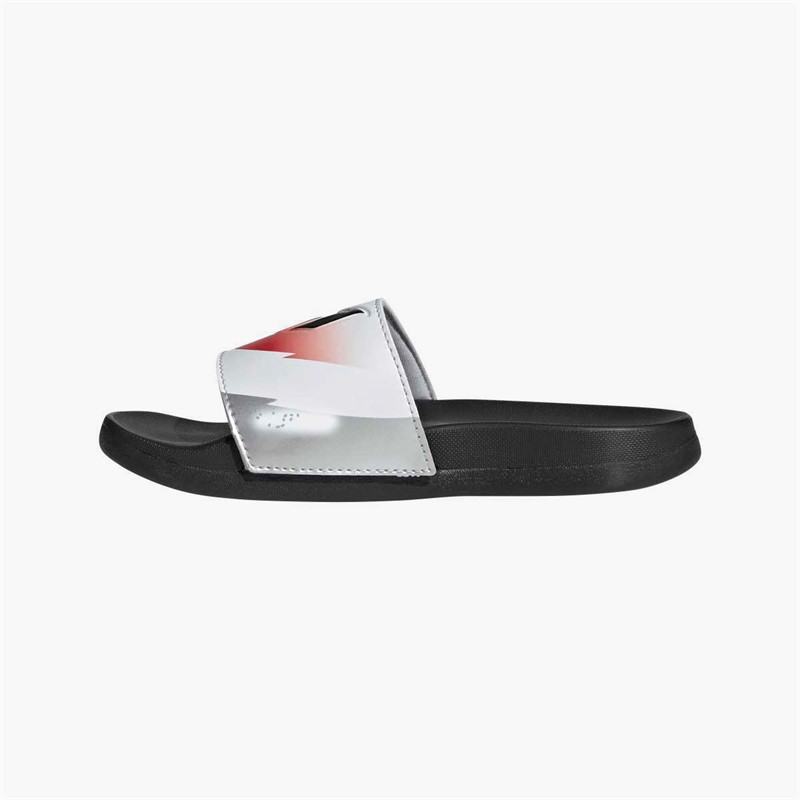 adidas Junior Adilette Comfort Messi Sliders Cloud White/Core Black/Lucid Red