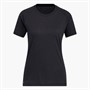 adidas Womens Logo Golf T-Shirt Black