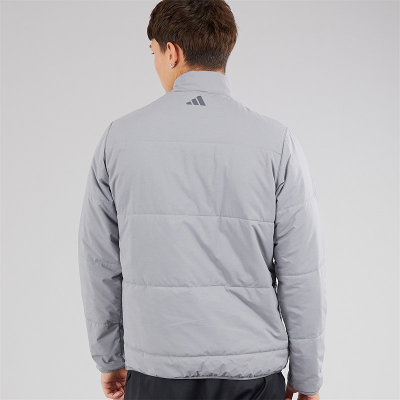 adidas Mens Ultimate 365 Arctic 1/4 Zip Golf Jacket Grey Heather