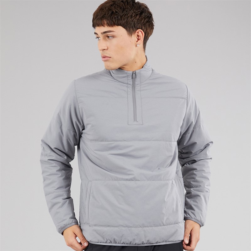 adidas Mens Ultimate 365 Arctic 1/4 Zip Golf Jacket Grey Heather