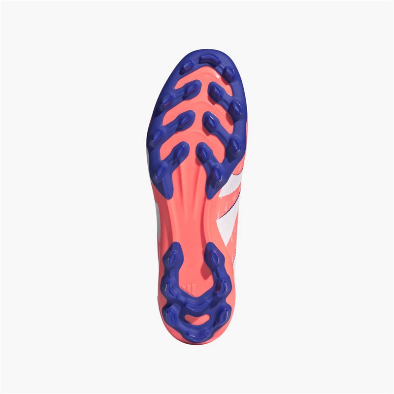 adidas Mens Predator League AG Artificial Ground Football Boots Signal Coral/Cloud White/Beam Orange