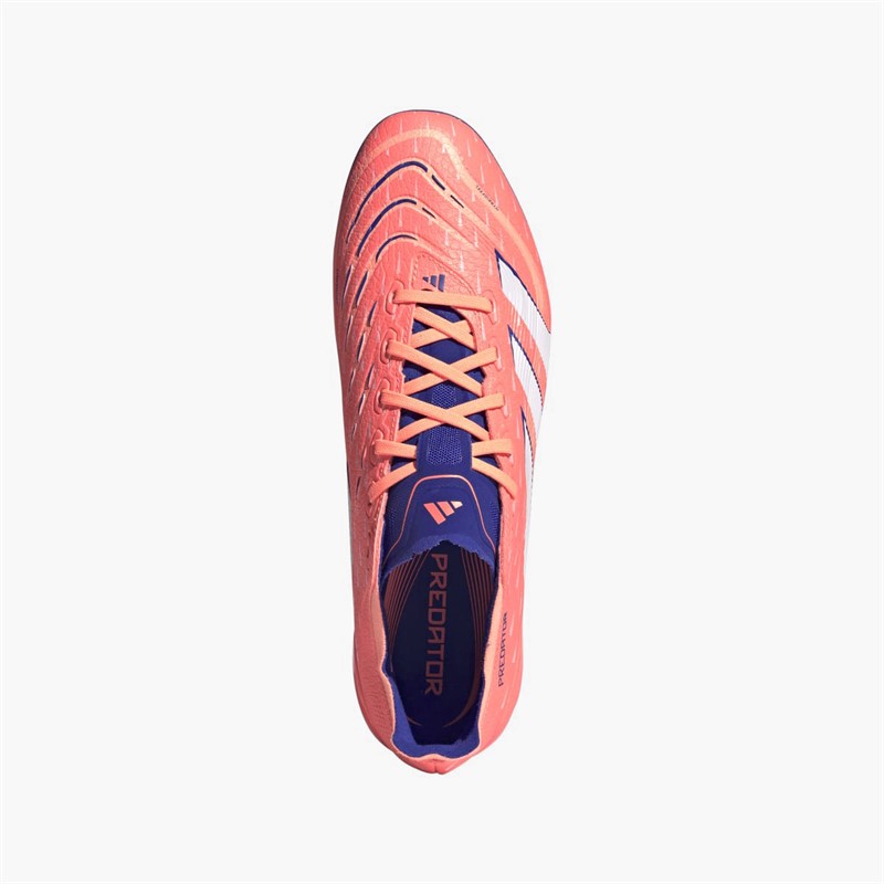adidas Mens Predator League AG Artificial Ground Football Boots Signal Coral/Cloud White/Beam Orange