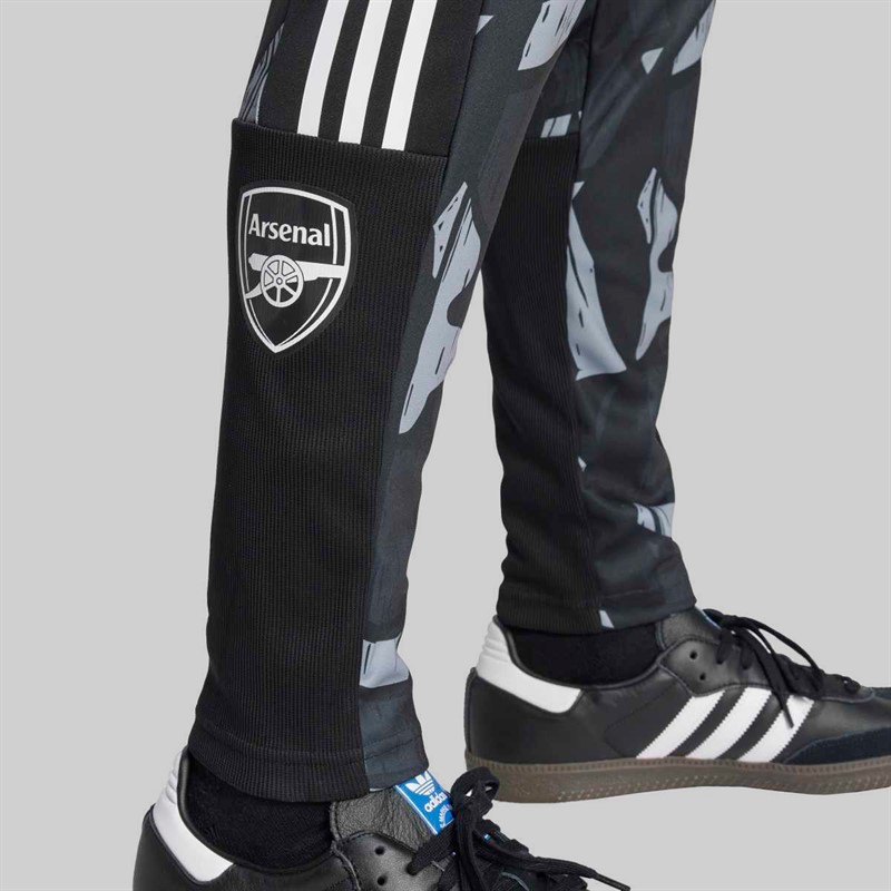 adidas Mens AFC Arsenal FC X Labrum Tiro Track Pants Black