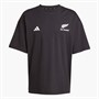 adidas Mens NZR New Zealand s Presentation T-Shirt All Black
