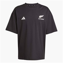 adidas Mens NZR New Zealand s Presentation T-Shirt All Black