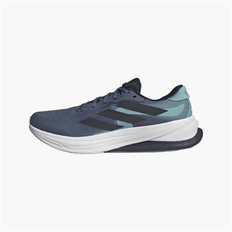 adidas Mens Supernova Solution 2 Neutral Running Shoes Preloved Ink/Legend Ink/Mint Ton