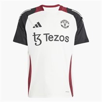 adidas Mens MUFC Manchester United 24/25 Tiro 24 Training Jersey Off White/Black