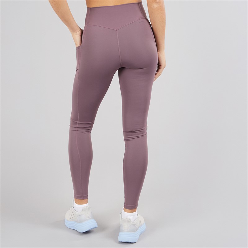 adidas Womens Optime 7/8 Leggings Shadow Fig
