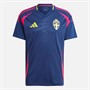 adidas Mens SWE Sweden 2024 Away Jersey Team Navy Blue