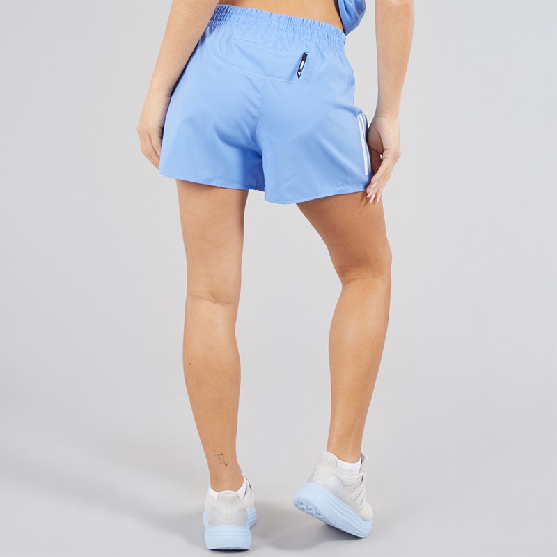 adidas Womens Own The Run Running Shorts Blue Fusion