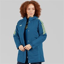 adidas Womens Tiro 24 Stadium Parka Jacket Legend Marine