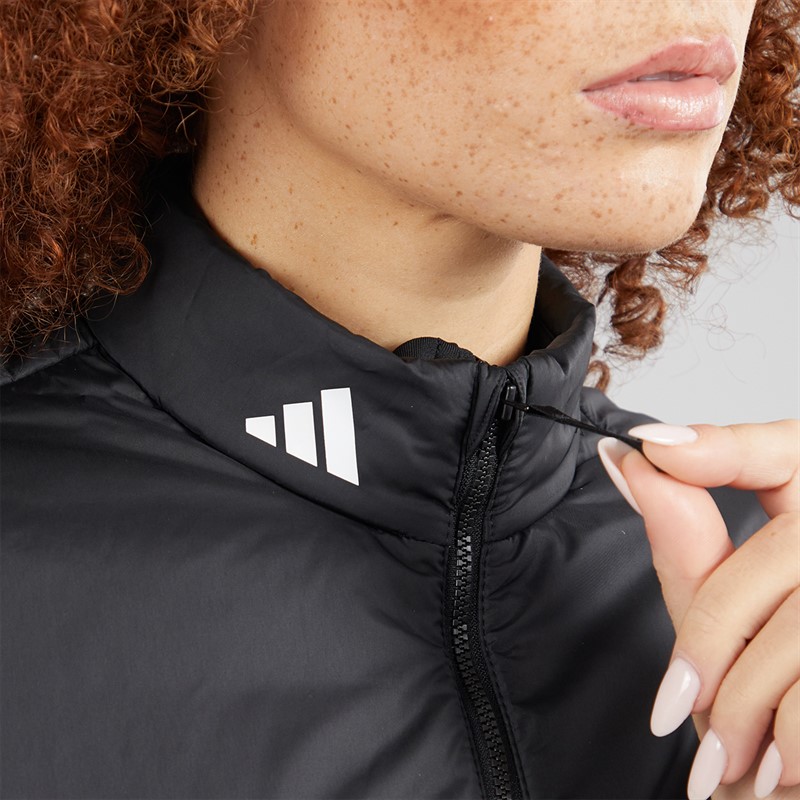 adidas Womens Puffer Golf Jacket Black