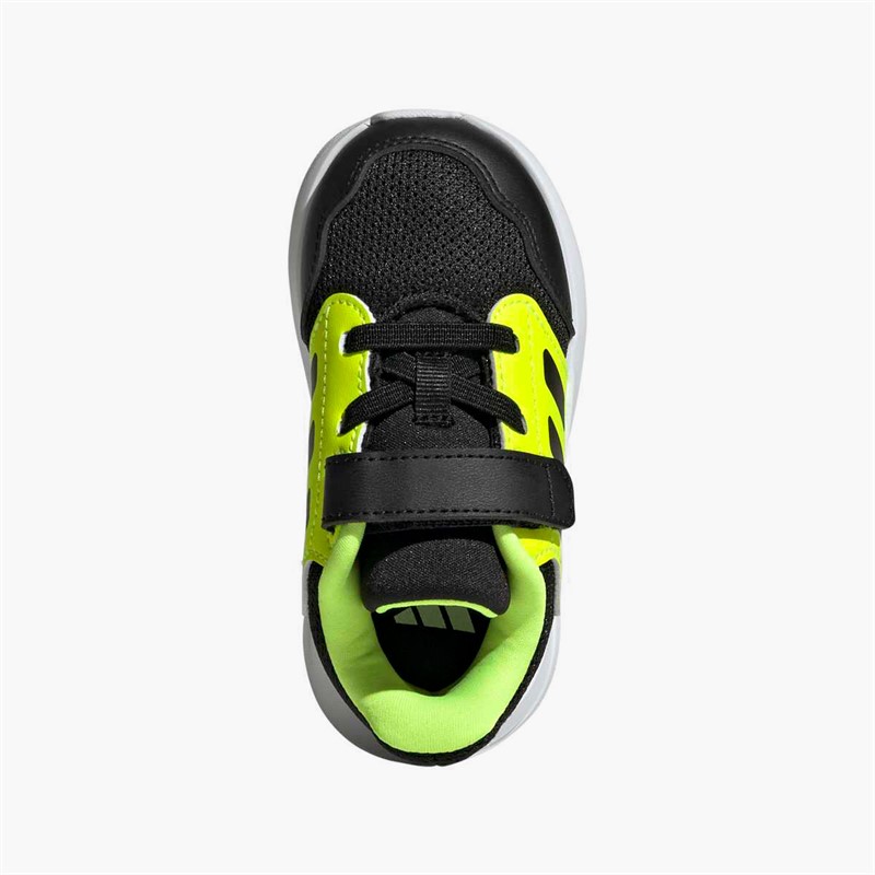 adidas Infant Tensaur Run 3.0 Velcro Trainers Core Black/Core Black/Lucid Lemon