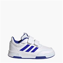 adidas Infant Tensaur Hook And Loop Velcro Trainers Cloud White/Lucid Blue/Core Black